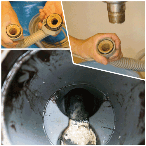 キッチン排水パイプ、会所桝